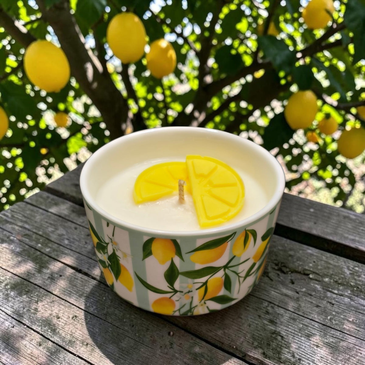 Свещ Lemon tree
