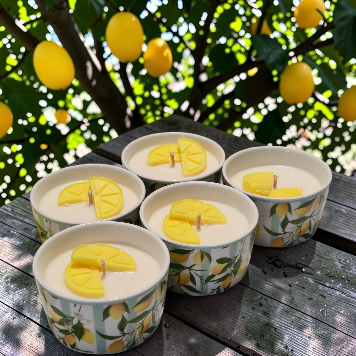 Свещ Lemon tree