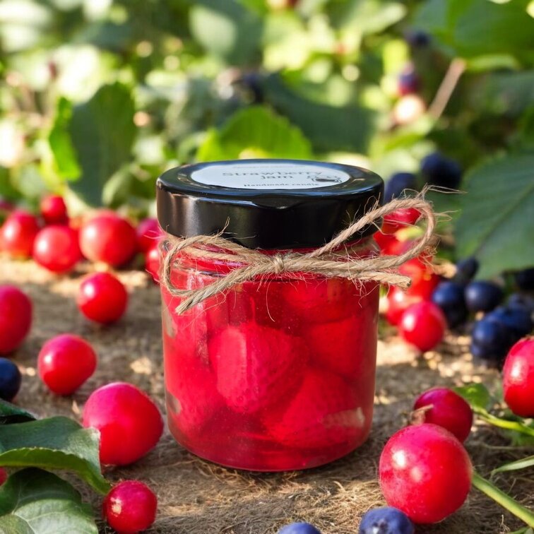 Свещ Сладко от ягоди / Strawberry jam