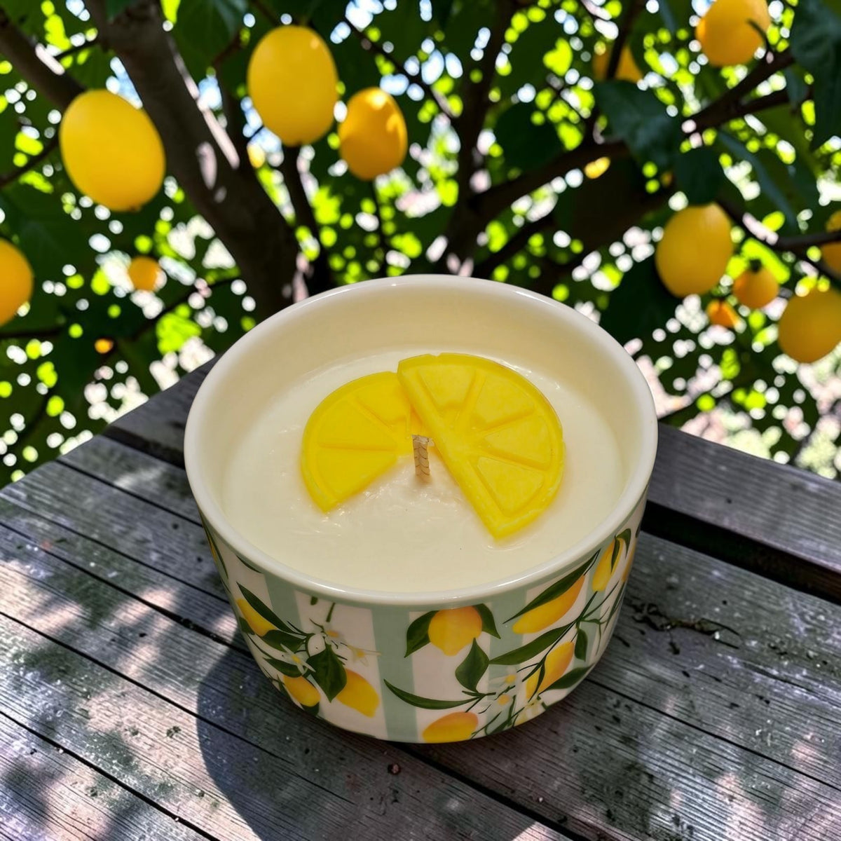 Свещ Lemon tree