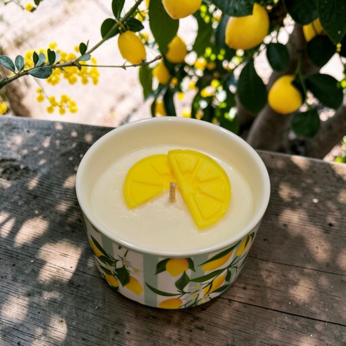 Свещ Lemon tree